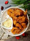 Udang Cajun Crispy Saos Mayo Mustard