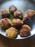 Veg and sprouts cutlet