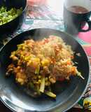 Tomaticán veggie (Carne de soya)