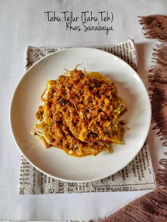 Langkah Mudah untuk Membikin Resep Tahu Telur (Tahu Tek) Surabaya yang Uenak Anti Ribet, Bisa Manjain Lidah