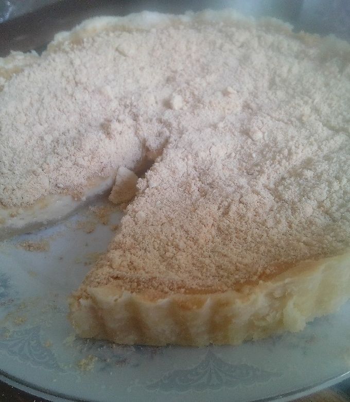Una foto de Pay de queso con cubierta de galletas marias