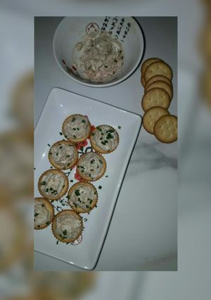 Una foto de Canapé de galletitas 🍪 ♡