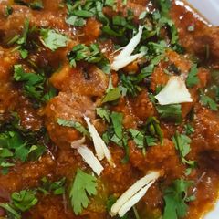 A picture of Mutton Karhai.