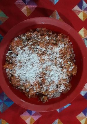 A picture of Gaajar ka halwa 😍.
