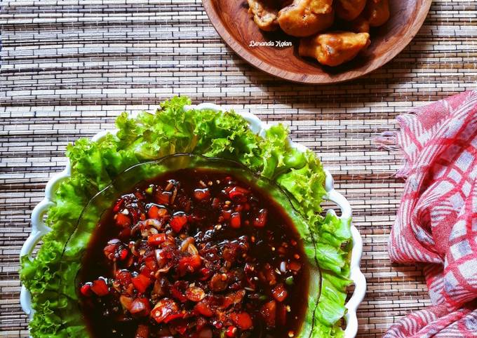 Cumi Kemul Sambel Kecap