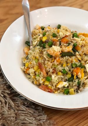 Foto resep Nasi Goreng Yang Chow Udang Kembung