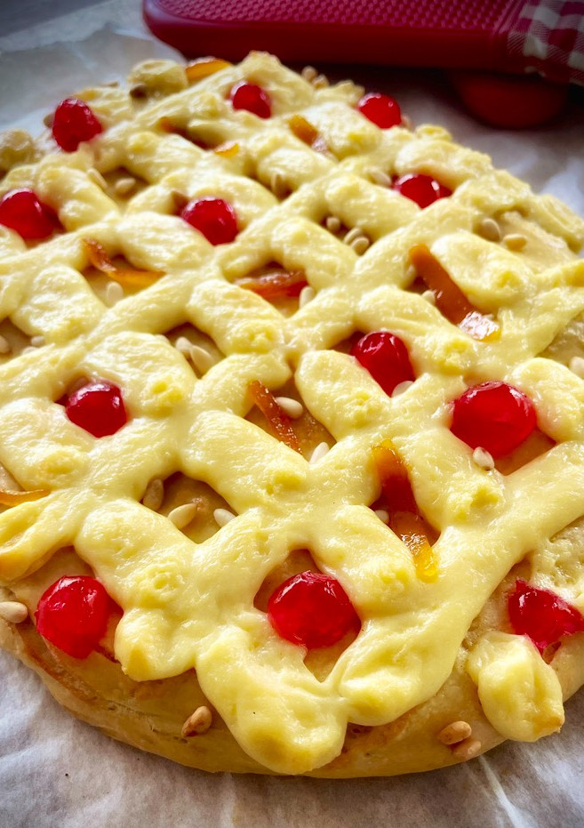 Una foto de Mini coca de San Juan (en Thermomix)
