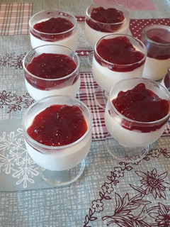 Foto de Panna Cotta sobremesa italiana