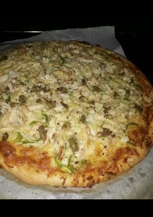 Una foto de Pizza casera fácil🍕