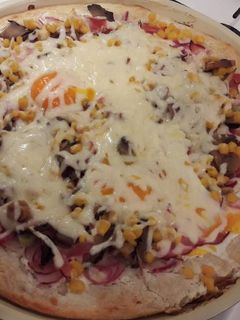 Egyik kedvenc házi pizzám recept fotója
