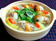 A picture of hột vịt lộn um bầu