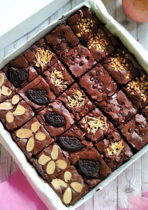 Foto resep Fudgy brownies erlina lim