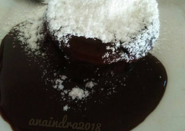 Resep Choco lava steam cake yang Menggugah Selera