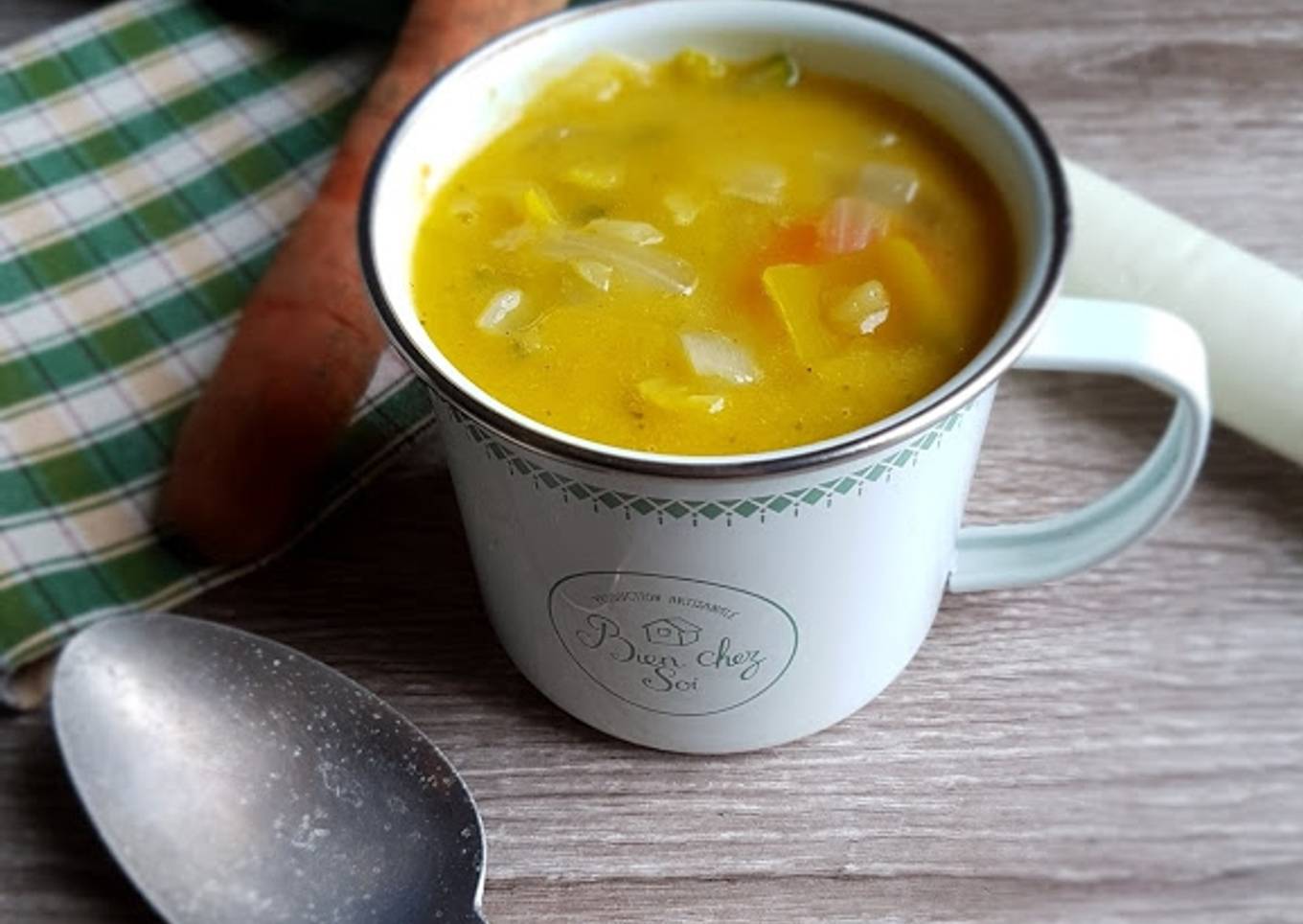 Potage aux légumes détox