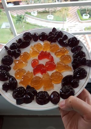 Hình của món Kẹo dẻo trái cây tự làm.