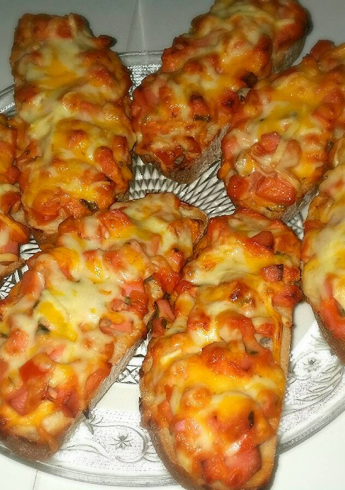 Una foto de Pan pizza