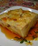 Postre con bordes de pan lactal sin horno