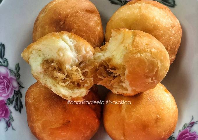Resipi Pau Goreng Inti Kelapa Oleh Kakak Faa Cookpad