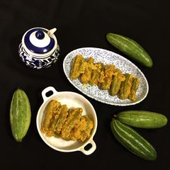 A picture of Pointed Gourd Dry Sabji.