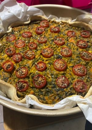 Una foto de Tarta verduras