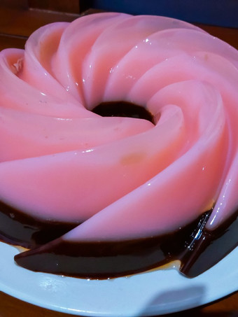 Resep Puding Lapis Strawberry Yoghurt Regal Chocolate Praktis