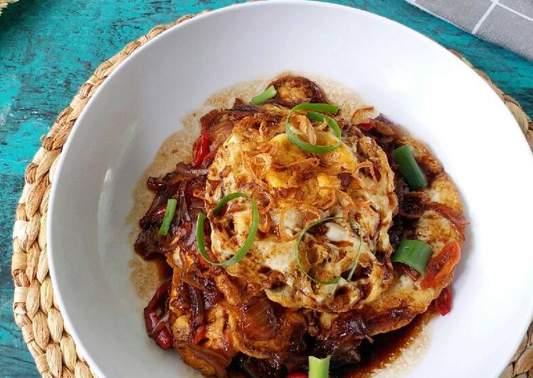 Telur Ceplok Saus Teriyaki