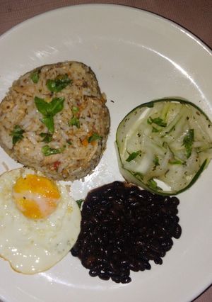 Foto de Arroz de peixe atum