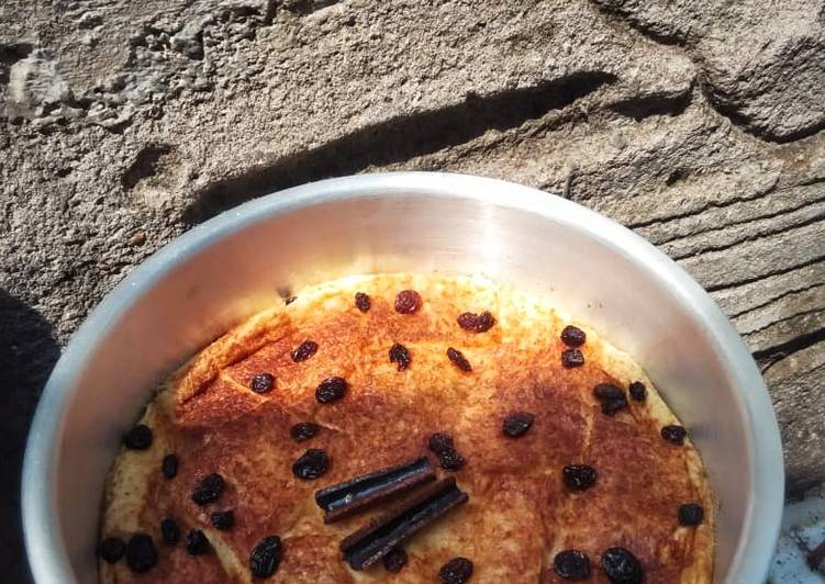 Resep Puding roti sinnamon | Resep Membuat Puding roti sinnamon Yang Paling Enak