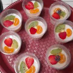 รูปของ Puding sutera toping buah