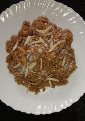 A picture of Peanut Halwa.
