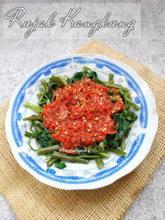 Foto resep Rujak Kangkung