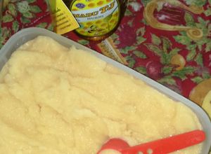 Foto resep Es krim melon madu