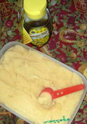 Foto resep Es krim melon madu