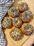 Προζυμένια Μπέιγκελς (Sourdough Bagels)