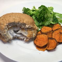 A picture of Fish Burger Brunch.