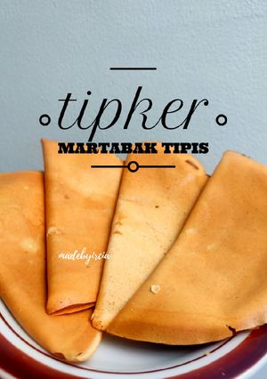 Foto resep Tipker / Martabak Tipis / Crepes (madebyircia)