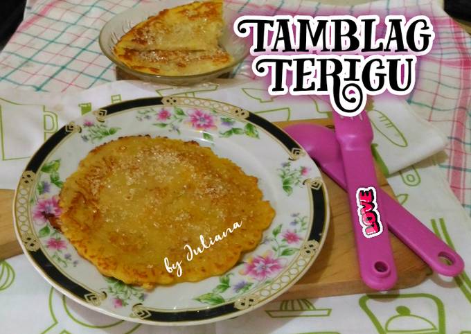 Cara Membuat 391. Tamblag Terigu Kekinian