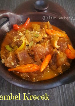 Foto resep Sambal krecek