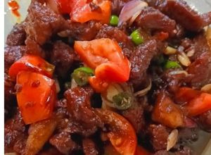 Foto resep Oseng kambing pedas seger