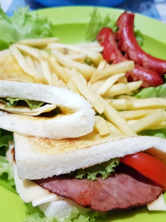 Foto resep Sandwich (roti panggang)