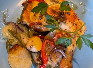 Foto principal de Cuartos de pollo al horno