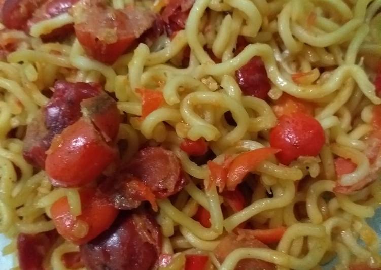 Resep Oseng mi kulit melinjo yang Enak Banget