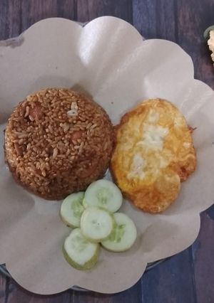 Foto resep Nasi goreng coklat double telur