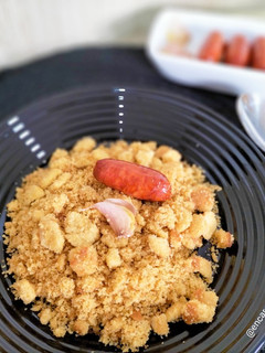 Una foto de Migas con chistorra en robot Moulinex