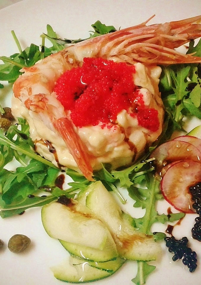 Una foto de Ensaladilla de mariscos