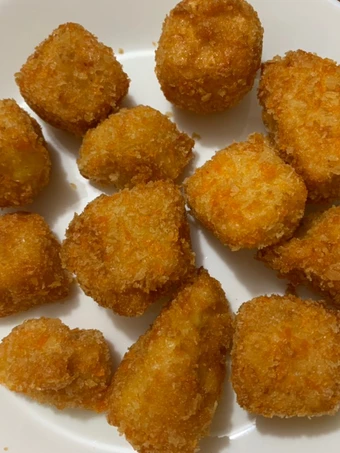 Langkah Mudah untuk Menyiapkan Resep Nugget ayam keju yang Lezat Sekali Anti Ribet, Lezat Sekali