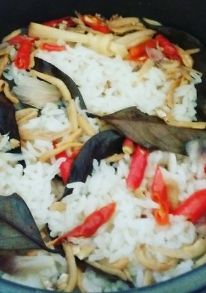 Foto resep Nasi liwet Rice Cooker