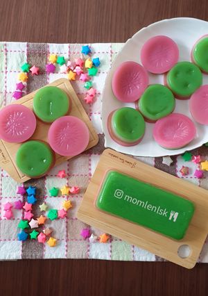 Foto resep (Rainbow) Vietnamese Layer Cake