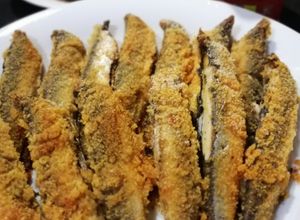 Una foto de Boquerones crujientes al horno