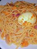 Egg Spaghetti Bolognese